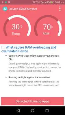 Play RAM Booster device cleaner