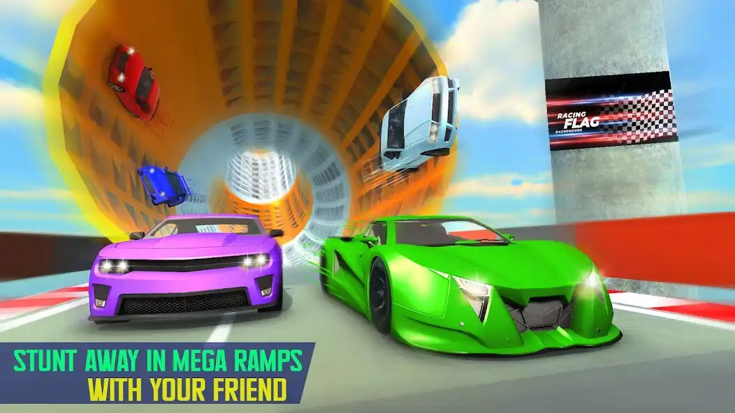 Play Ramp Car Games: GT Car Stunts  and enjoy Ramp Car Games: GT Car Stunts with UptoPlay