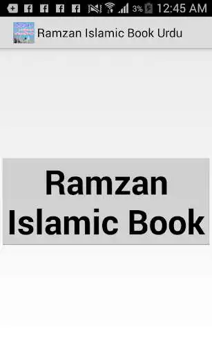 Play Ramzan Islamic Book Urdu  and enjoy Ramzan Islamic Book Urdu with UptoPlay