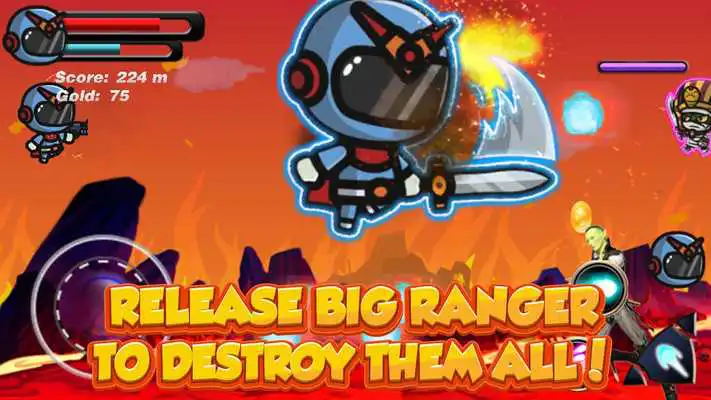 Play Ranger Warrior Survival Battle