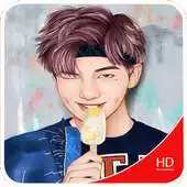 Free play online Rap Monster BTS Wallpapers HD APK