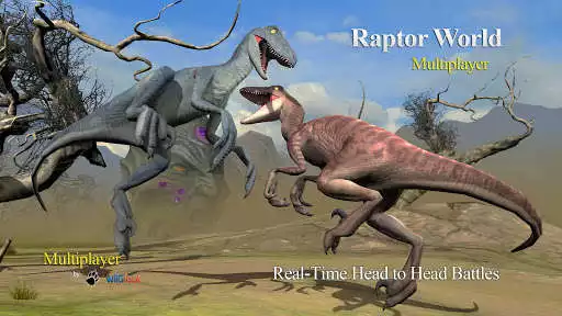 Play Raptor World Multiplayer as an online game Raptor World Multiplayer with UptoPlay