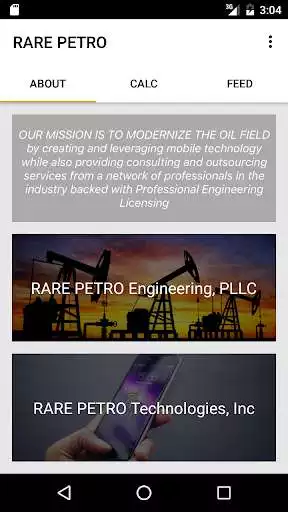 Play RARE PETRO Brochure