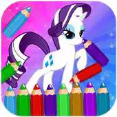 Free play online Rarity Coloring Game APK