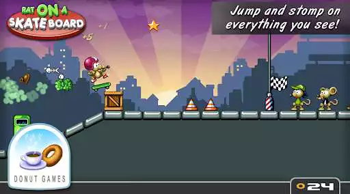 Play Rat On A Skateboard as an online game Rat On A Skateboard with UptoPlay