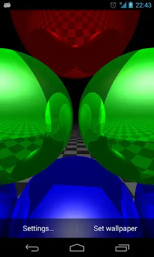 Play Raytracing Live Wallpaper Lite as an online game Raytracing Live Wallpaper Lite with UptoPlay