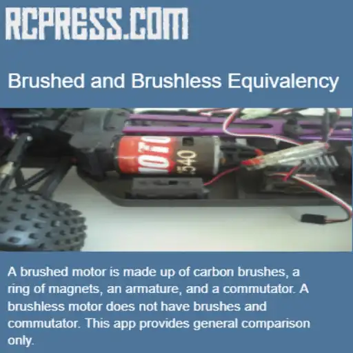 Play RCPRESS Find RC motor brushless equivalents APK