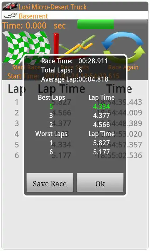 Play RC Race Timer