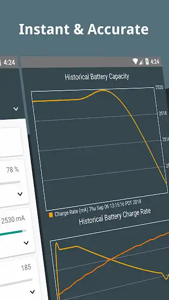 Play APK Real Battery Stats for Galaxy S6  and enjoy Real Battery Stats for Galaxy S6 with UptoPlay com.meowsbox.battery_stats_s6