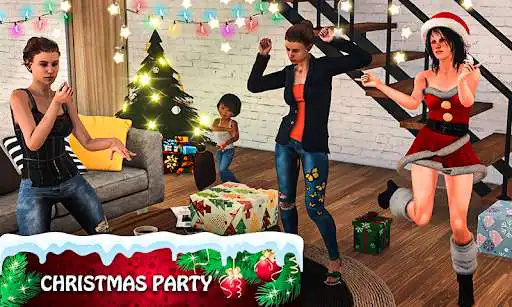 Play Real Christmas Santa Rush Gift Delivery Game 2021 as an online game Real Christmas Santa Rush Gift Delivery Game 2021 with UptoPlay