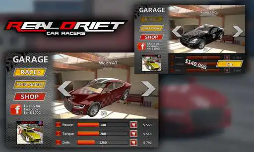 Play Real Drift Car Racers 3D as an online game Real Drift Car Racers 3D with UptoPlay