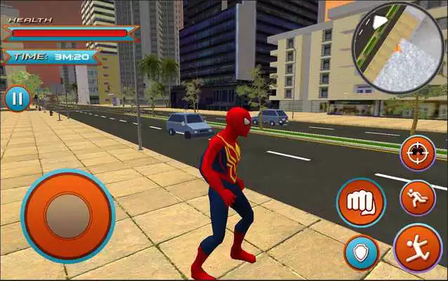 Play Real Gangster Crime - Spider Vegas City OpenWorld