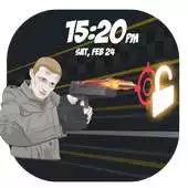 Free play online Real Gun Lock Screen APK