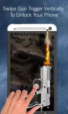 Play Real Gun Lock Screen