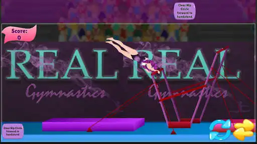 Play Real Gymnastics as an online game Real Gymnastics with UptoPlay