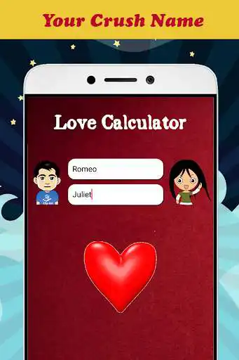 Play Real Love Calculator as an online game Real Love Calculator with UptoPlay