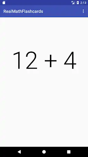 Play RealMathFlashcards  and enjoy RealMathFlashcards with UptoPlay