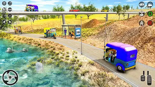 Play Real Rickshaw Simulator Games as an online game Real Rickshaw Simulator Games with UptoPlay