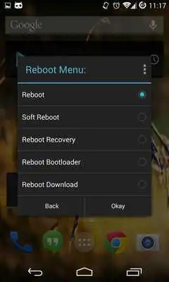 Play Reboot Menu Widget *ROOT*