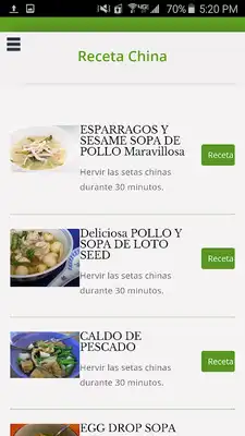 Play Recetas Chinas