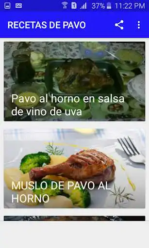 Play Recetas De Pavo  and enjoy Recetas De Pavo with UptoPlay