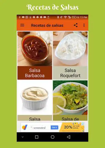 Play Recetas de salsas