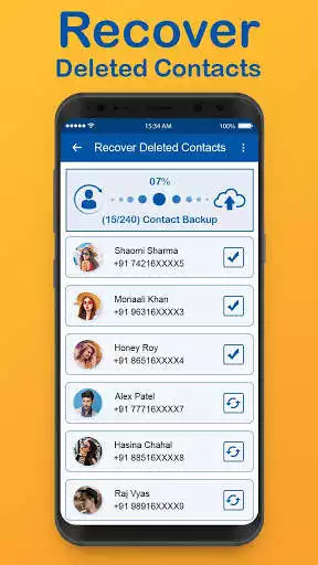 Play Recover All Deleted Contact  Sync