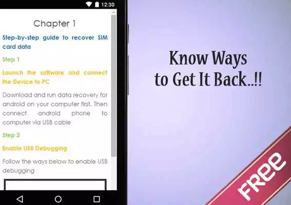 Play Recover SIM Card Data Guide