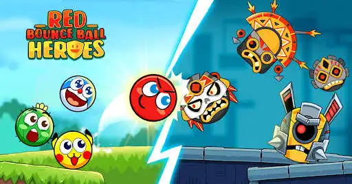 Play Red Bounce Ball Heroes  and enjoy Red Bounce Ball Heroes with UptoPlay