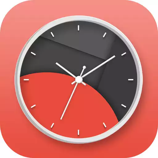 Free play online Red Clock Live Wallpaper APK