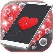 Free play online Red Heart Clock APK