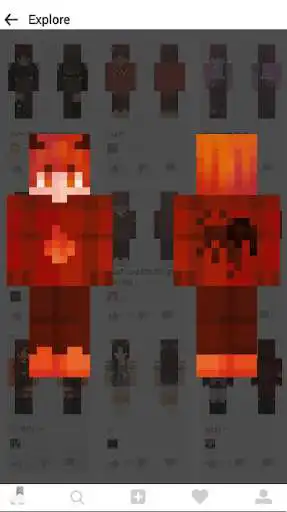 Play Red Horns Skins For Minecraft as an online game Red Horns Skins For Minecraft with UptoPlay