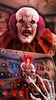 Play Red Horror Joker Keyboard