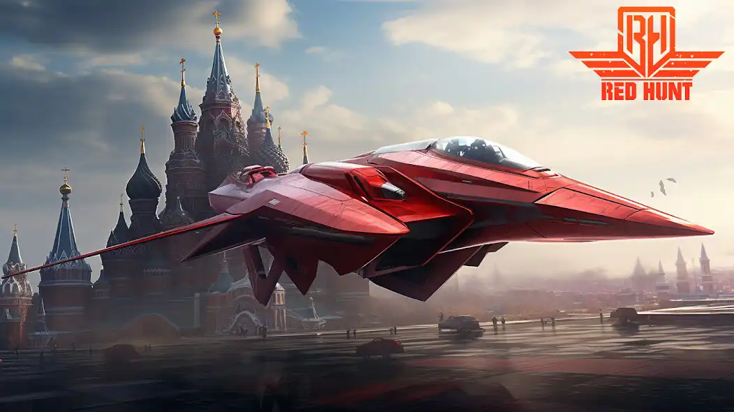 Play Red Hunt: jets action shooter  and enjoy Red Hunt: jets action shooter with UptoPlay