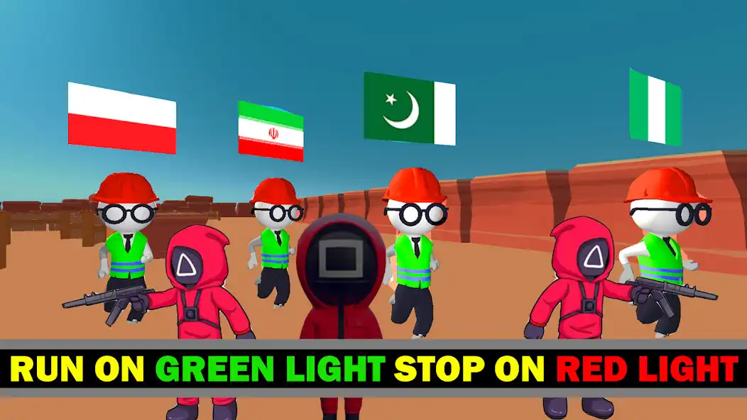 Play Red Light Green Light Doll 456 as an online game Red Light Green Light Doll 456 with UptoPlay