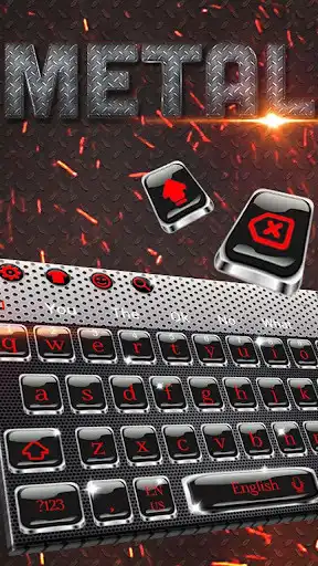 Play Red Metal Gun Keyboard as an online game Red Metal Gun Keyboard with UptoPlay