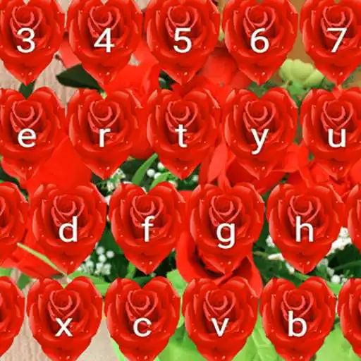 Free play online Red Rose Keyboards  APK