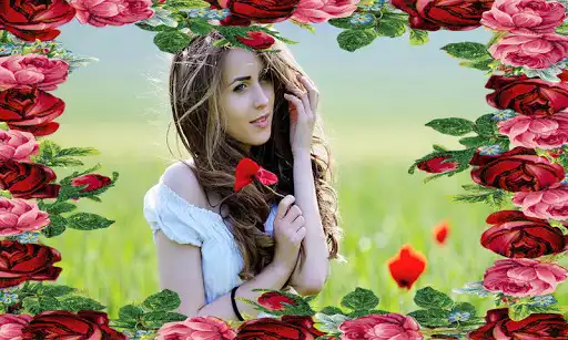 Play APK Red Rose Photo Frames  and enjoy Red Rose Photo Frames with UptoPlay supercool.photo.frame.redrose