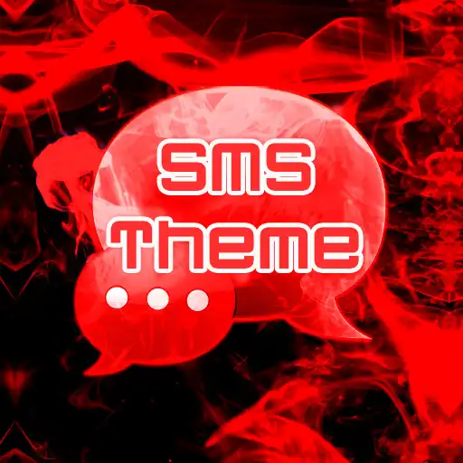 Play Red Smoke Theme GO SMS PRO APK