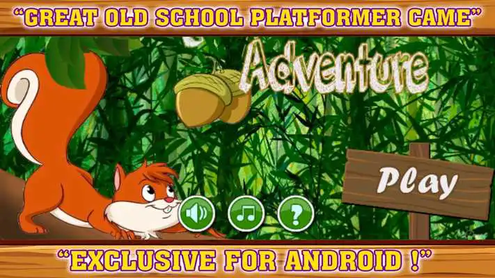 Play Red squirrel adventure