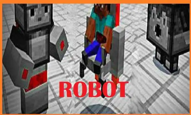 Play Redstone Robots Addon For MCPE