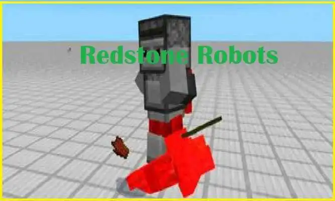 Play Redstone Robots Addon For MCPE