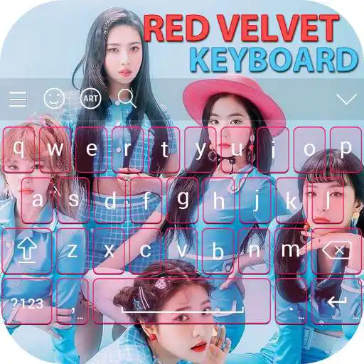 Run free android online Red velvet keyboard APK