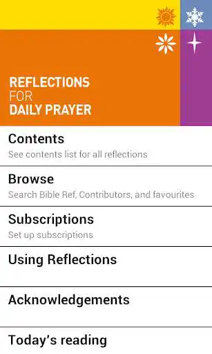 Play Reflections for Daily Prayer as an online game Reflections for Daily Prayer with UptoPlay