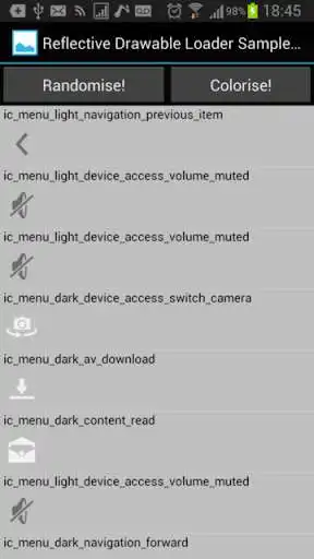 Play Reflective Drawable Loader