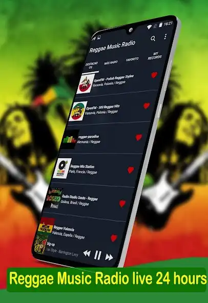 Play Reggae Music Radio Station  and enjoy Reggae Music Radio Station with UptoPlay