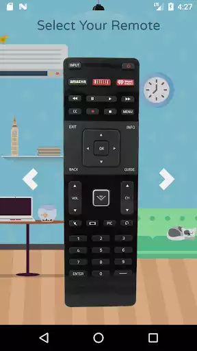 Play Remote Control For Vizio