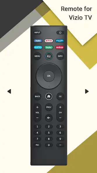 Play Remote for Vizio TV  and enjoy Remote for Vizio TV with UptoPlay