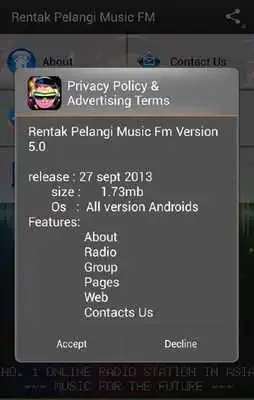 Play Rentak Pelangi Music Fm