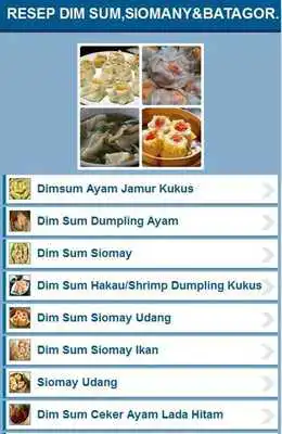 Play RESEP DIM SUM,SIOMANYBATAGOR